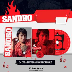 Sandro Clásico y Secreto - 10 CD Books + Estuche Contendor - Colección Completa